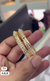 Regal Radiance Gold Bangles