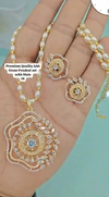 Premium Quality AAA Stone Pendant Set with Mala