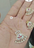 Kundan Polki necklace and earring set