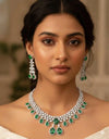 Cubic Zirconia Necklace Set