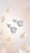 Solitaire Bloom Studs