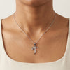 Tinsel Heart: Sterling Silver 'T' Pendant