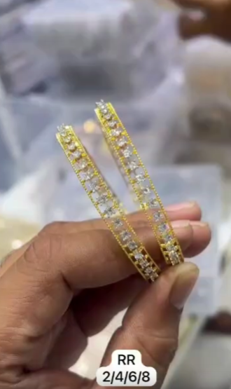Cubic Zirconia Classic Bangles