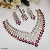 Emery Sapphire Zirconia Necklace Set