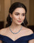 Necklace set with AAA grade CZ American Diamonds