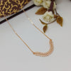 Premium Quality anti tarnish Mangalsutra Pendant with 18" Long chain