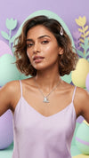 Sterling Silver 925 Flying Butterfly Pendant without Chain