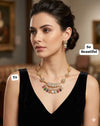 CZ Diamond Necklace set