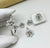 Premium CZ Rhodium Plated Combo set