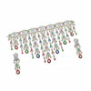 CZ Diamond Necklace set with Meenakari work