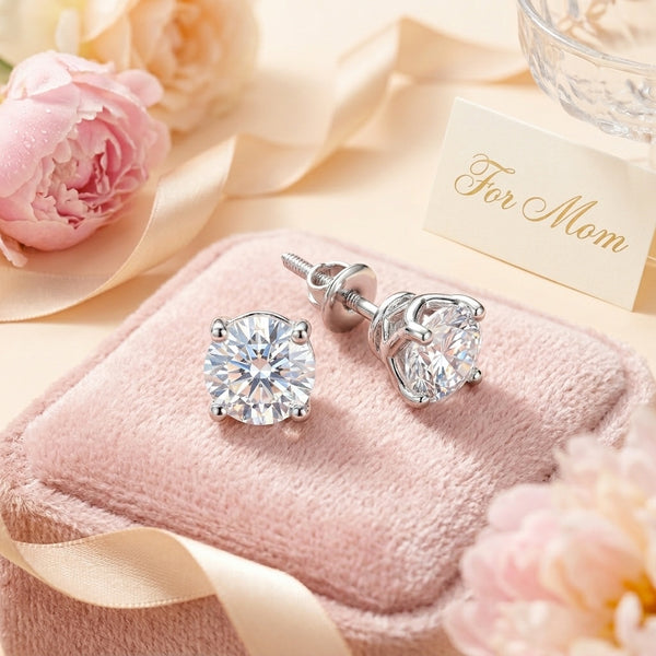 Solitaire Bloom Studs