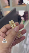 Regal Radiance Gold Bangles