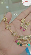 CZ Diamond Necklace set