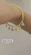 CZ Diamond Latkan Kada Bracelet